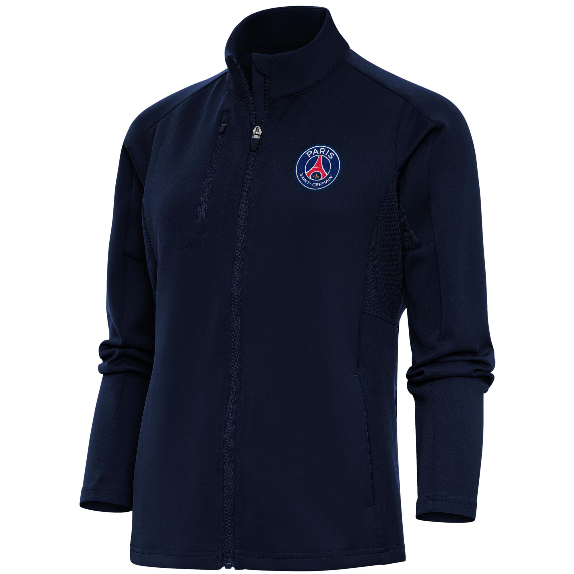 Women's Navy Paris Saint-Germain Genesis Full-Zip Jacket