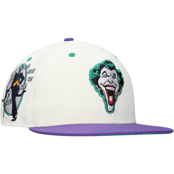 Unisex Cream Joker Comic Undervisor Snapback Hat - Image 7