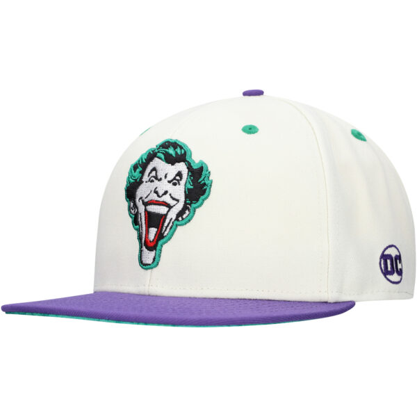 Unisex Cream Joker Comic Undervisor Snapback Hat - Image 9