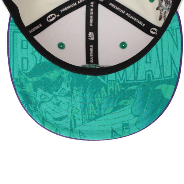 Unisex Cream Joker Comic Undervisor Snapback Hat - Image 11