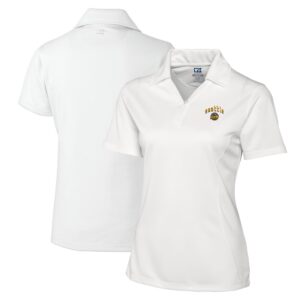 Women's Cutter & Buck White Seattle Mariners City Connect DryTec Genre Textured Solid Polo
