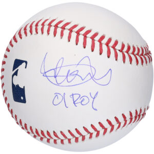 Ichiro Suzuki Seattle Mariners Autographed Baseball with "2001 AL ROY" Inscription