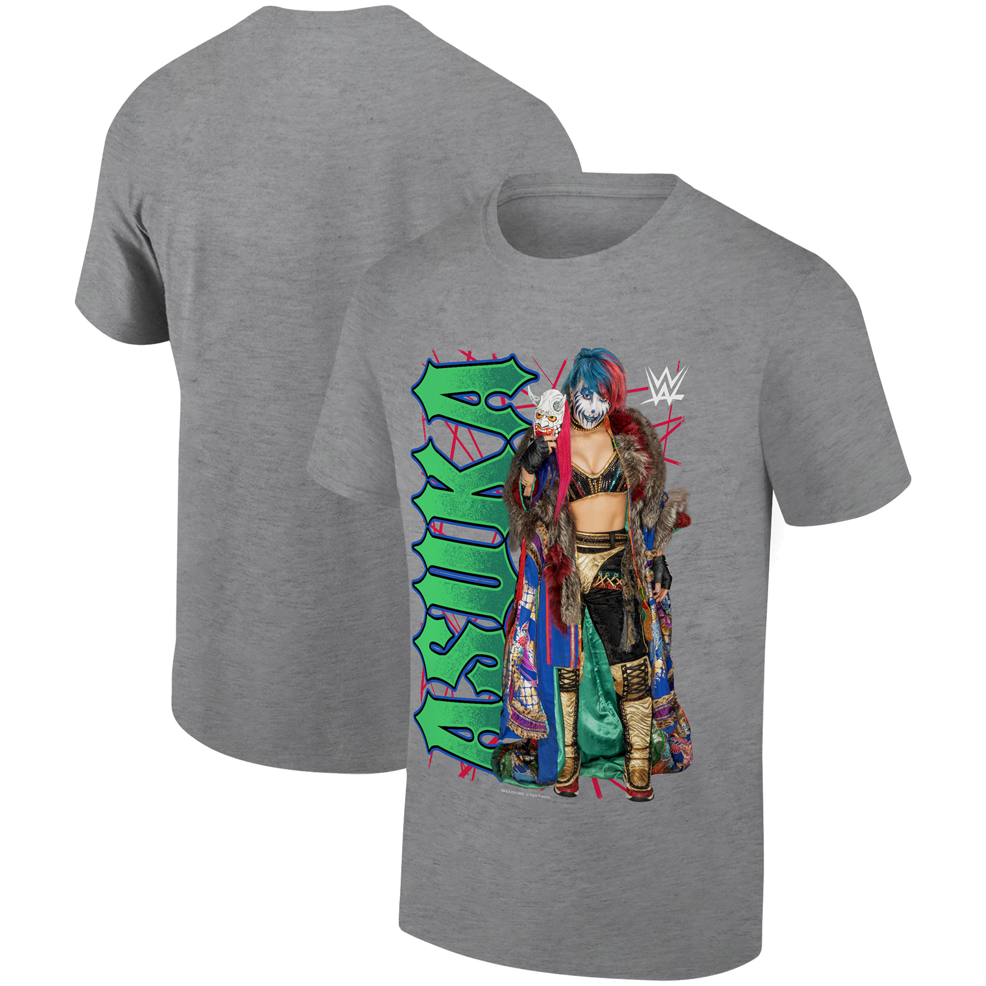 Men's Ripple Junction Heather Gray Asuka Empress of Tomorrow Graphic T-Shirt