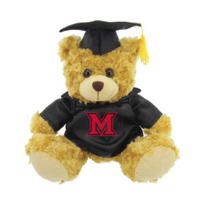Miami University RedHawks 12'' Graduation Plush Bear