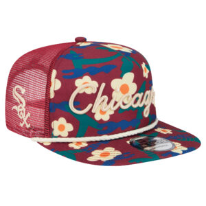 Men's New Era Maroon Chicago White Sox Summer Cab Golfer Adjustable Hat