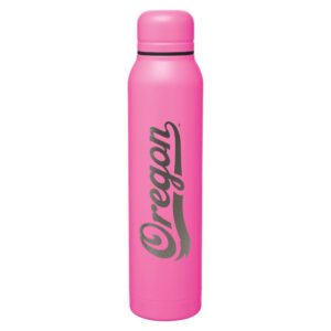 Pink Oregon Ducks 17oz. Silo Stainless Steel Water Bottle