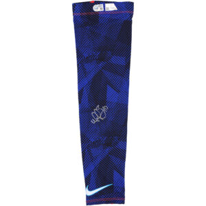 Willson Contreras St. Louis Cardinals Autographed Player-Issued Blue Nike Sleeve from the 2023 MLB Season