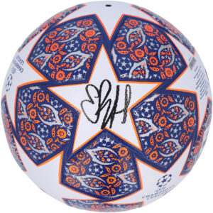 Erling Haaland Manchester City Autographed 2023 UEFA Champions League Istanbul adidas Soccer Ball