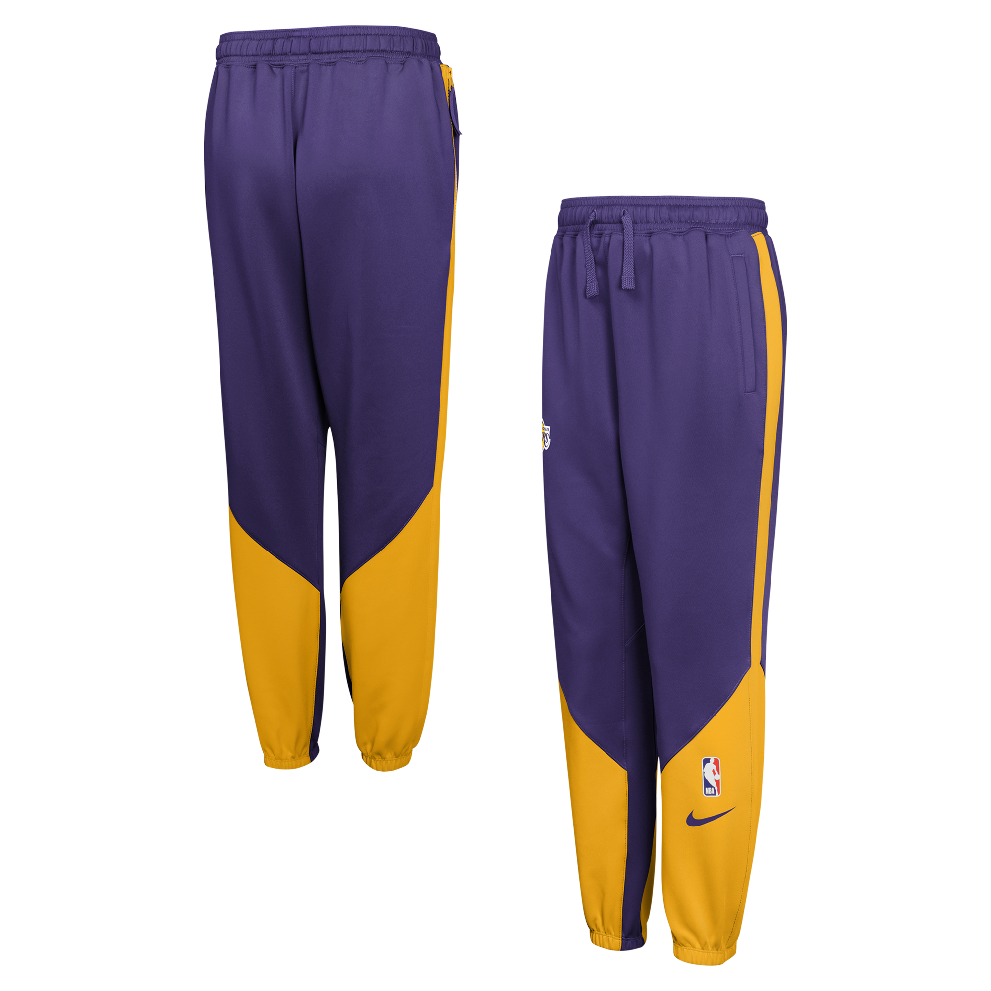 Youth Nike Purple Los Angeles Lakers 2024/25 Authentic Showtime Pants - Image 6