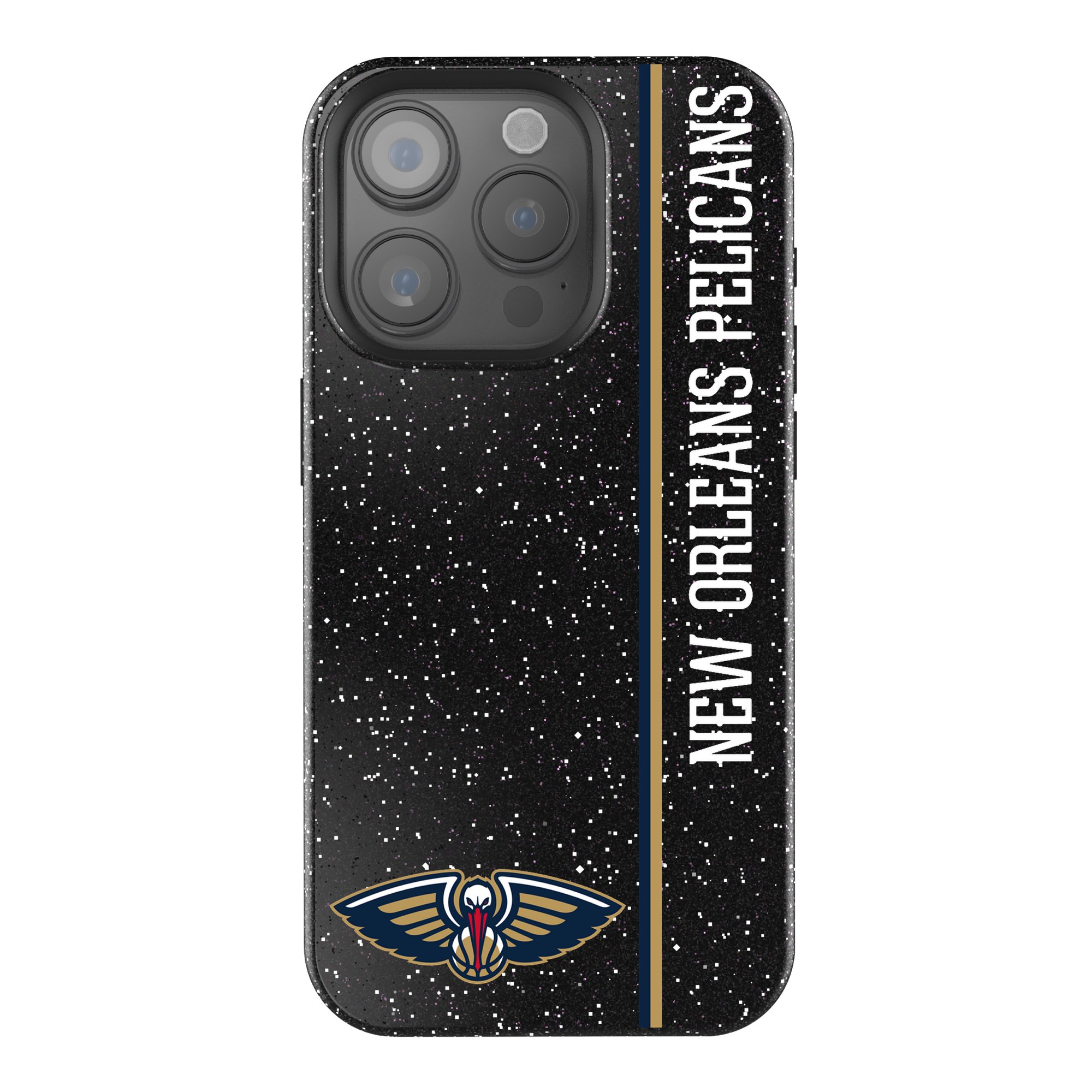 Keyscaper New Orleans Pelicans Sidebar Black Bling iPhone Case