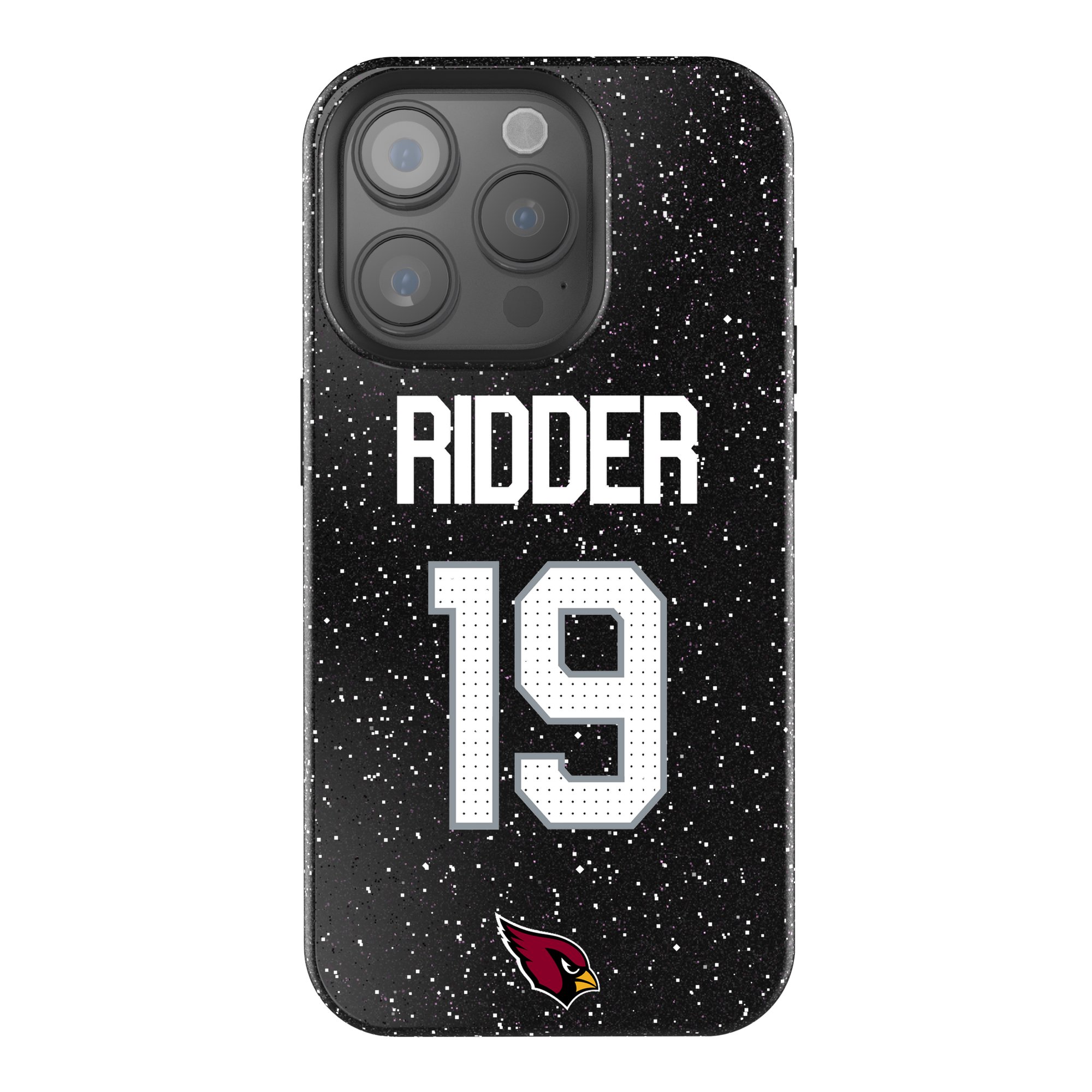 Keyscaper Desmond Ridder Black Arizona Cardinals Bling iPhone Case