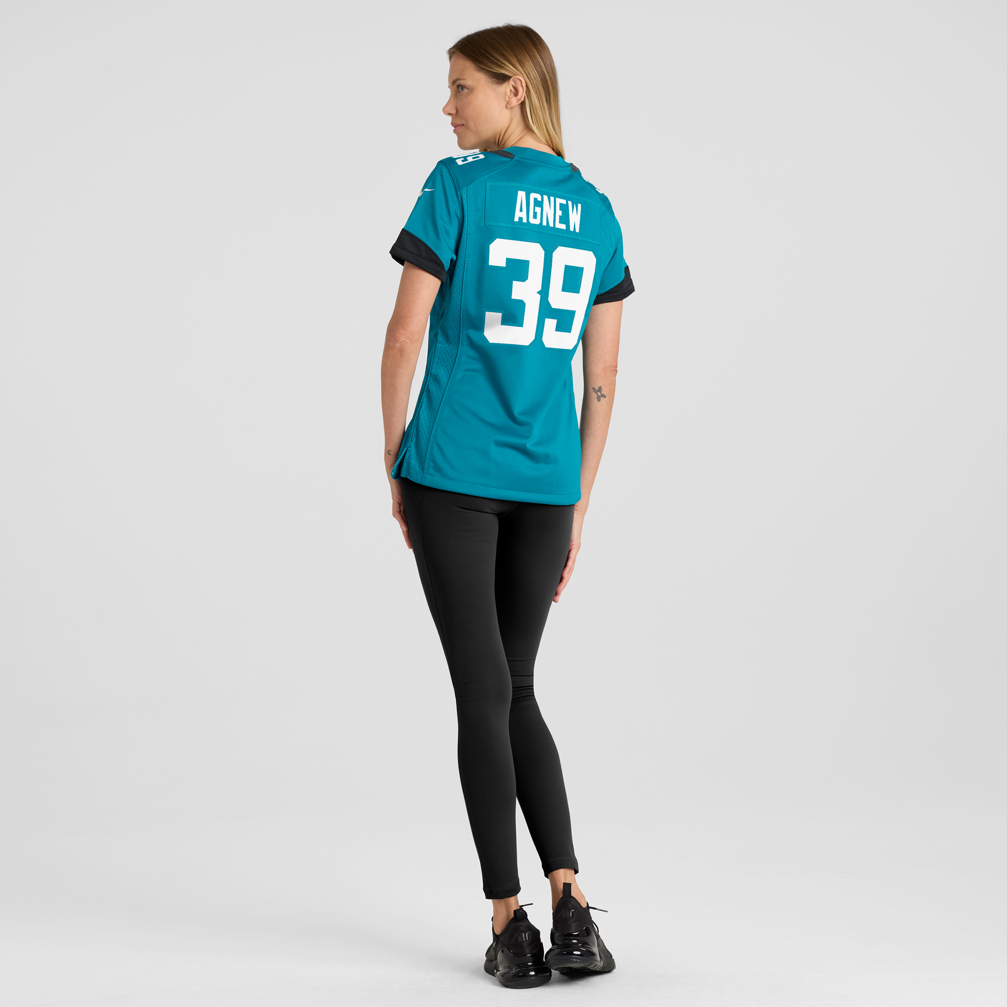 Women's Nike Jamal Agnew Teal Jacksonville Jaguars Game Jersey - Image 15