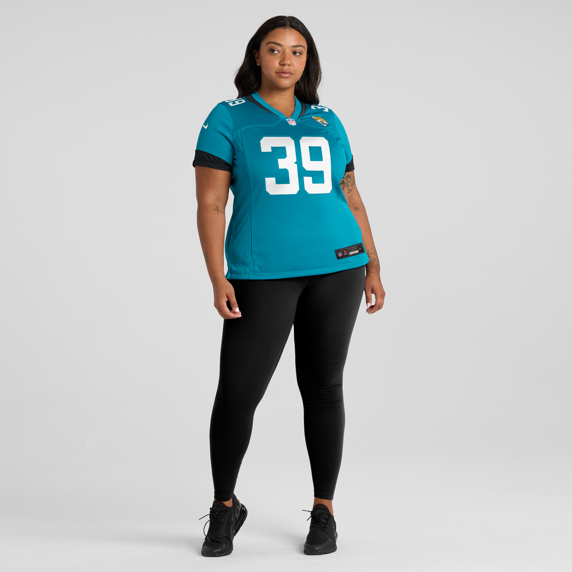 Women's Nike Jamal Agnew Teal Jacksonville Jaguars Game Jersey - Image 7