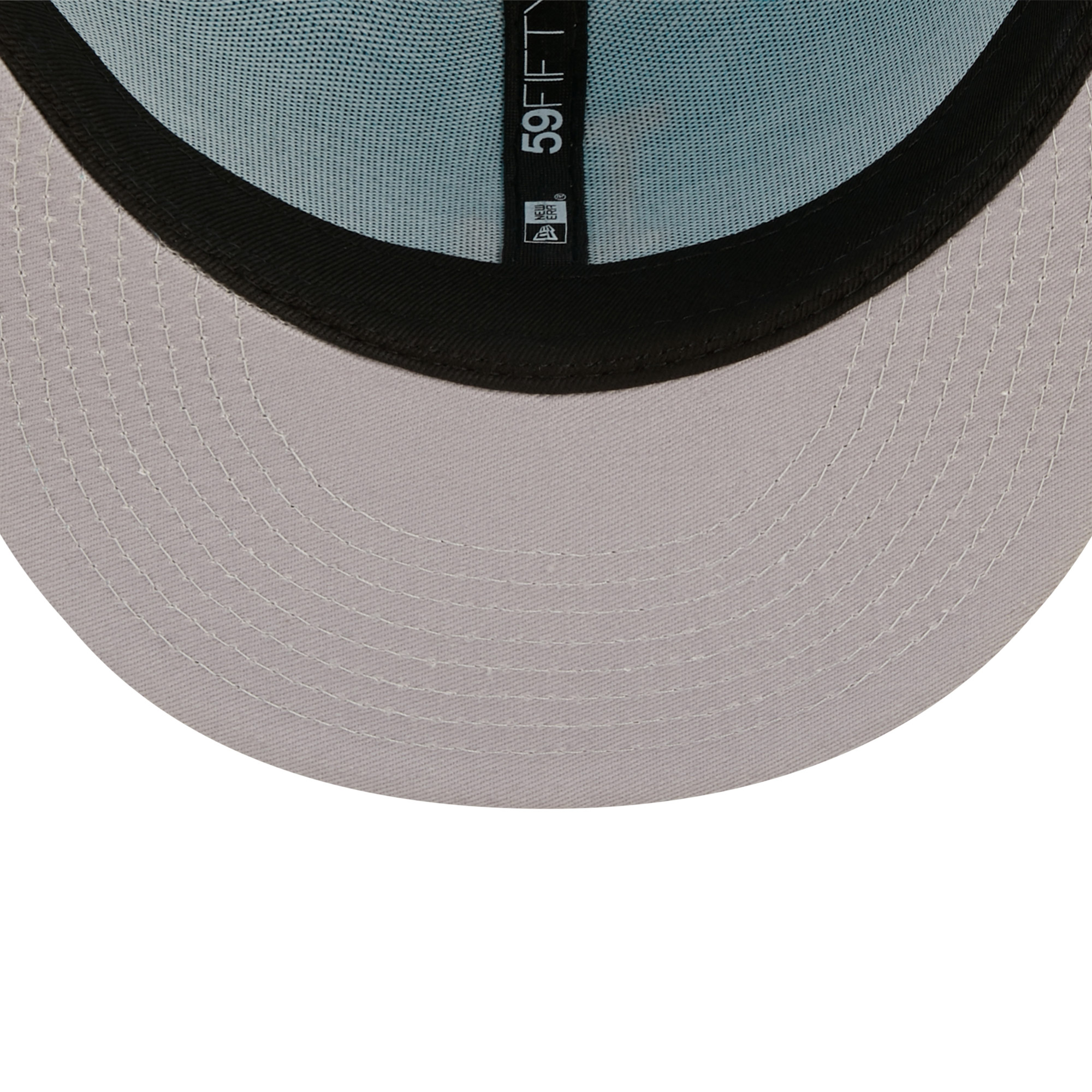 Men's New Era Blue Los Angeles Dodgers Vice Highlighter Logo 59FIFTY Fitted Hat - Image 6