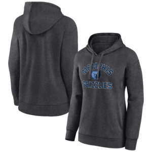 Women's Charcoal Memphis Grizzlies Overtime Pullover Hoodie