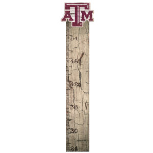 Texas A&M Aggies 6" x 36" Growth Chart Sign