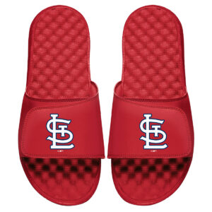 Men's ISlide Red St. Louis Cardinals Alternate Logo Slide Sandals