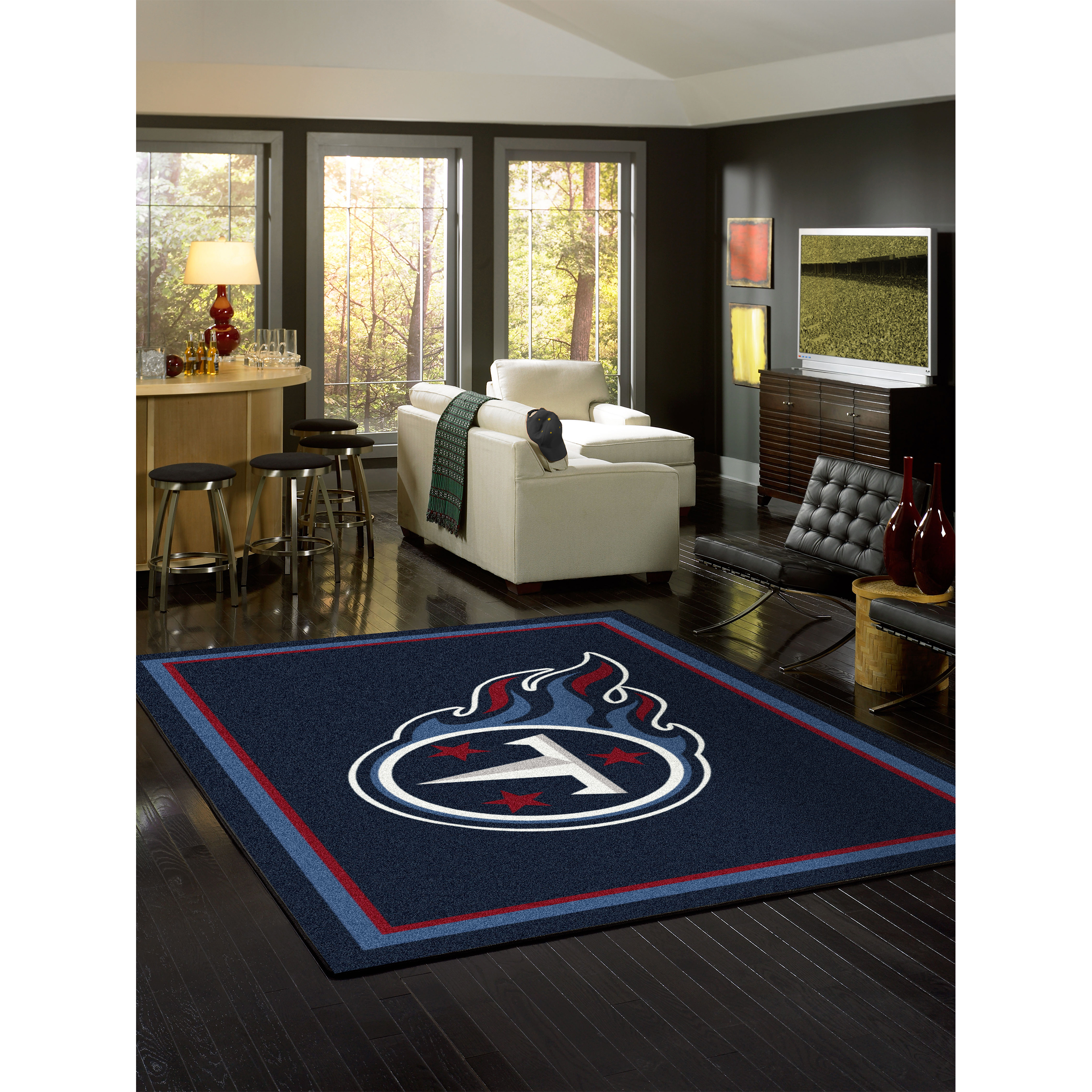 Tennessee Titans Imperial 3'10'' x 5'4'' Spirit Rug - Image 3