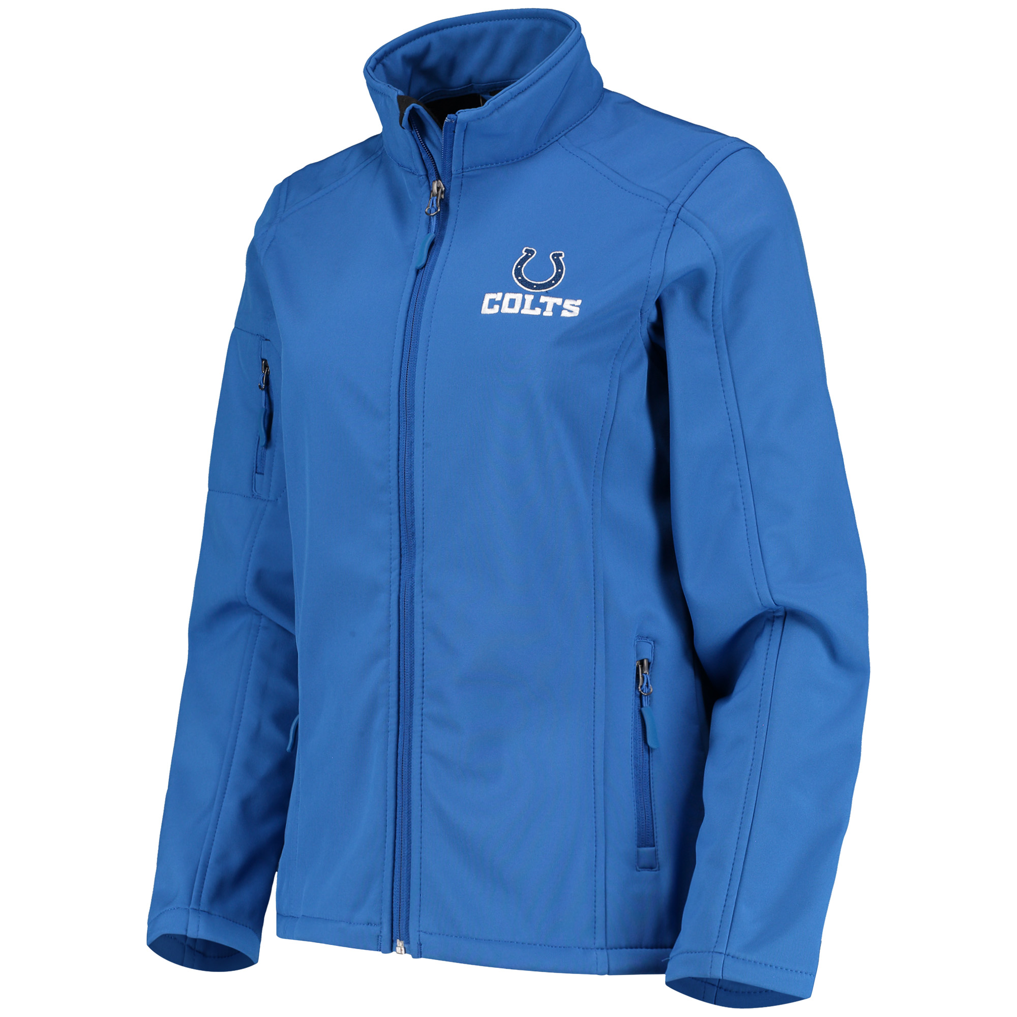 Women's Royal Indianapolis Colts Full-Zip Sonoma Softshell Jacket - Image 3