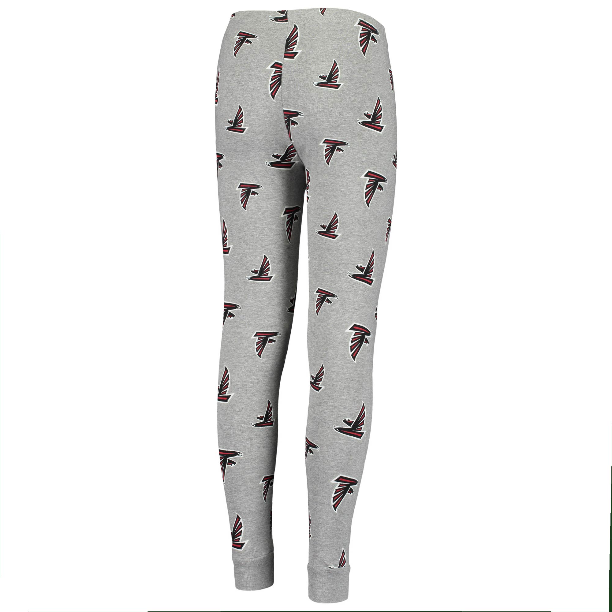 Youth Gray Atlanta Falcons Long Sleeve T-Shirt & Pants Sleep Set - Image 11