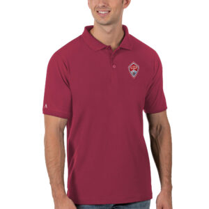 Men's Antigua Red Colorado Rapids Legacy Pique Polo