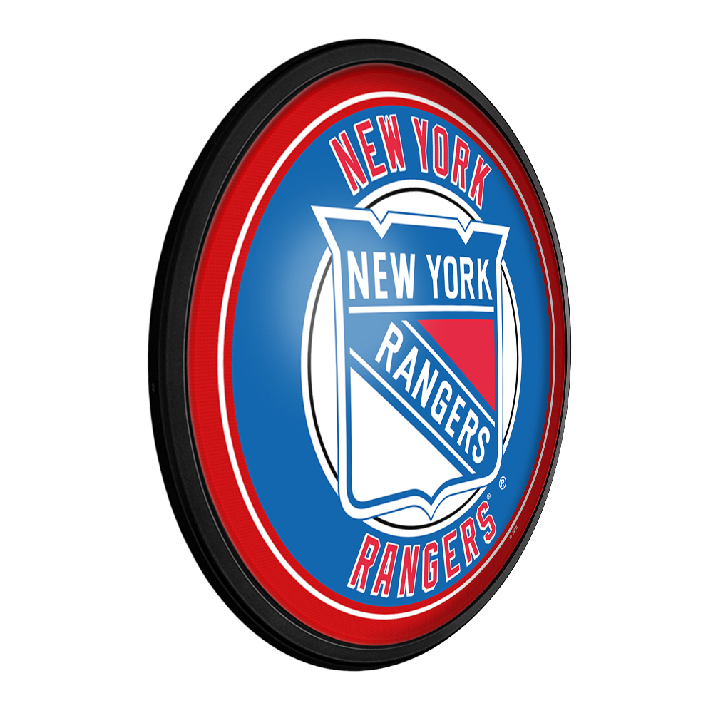 New York Rangers 18'' x 18'' Slimline Illuminated Wall Sign - Image 7