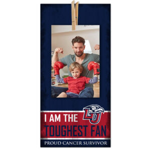 Liberty Flames 6'' x 12'' Cancer Survivor Toughest Fan Clip Frame