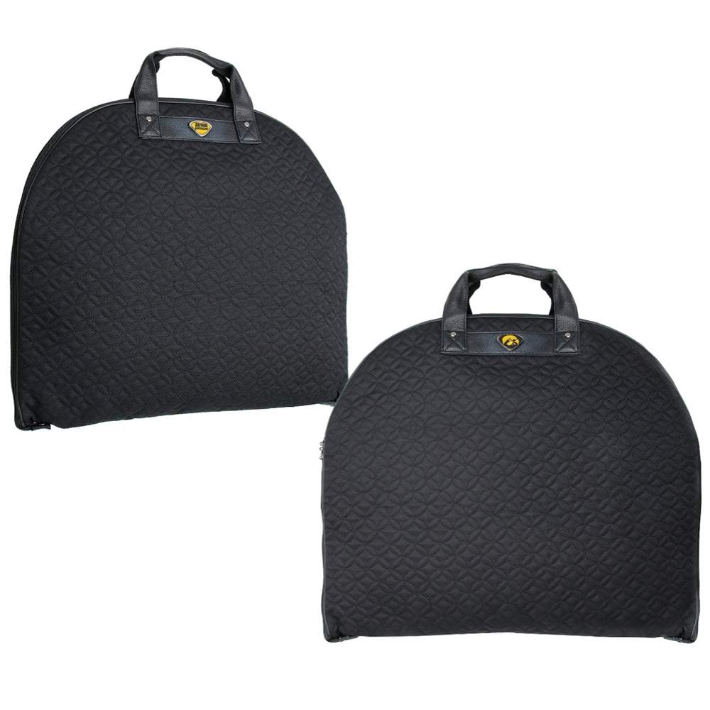 Women's Black Iowa Hawkeyes Suit Bag