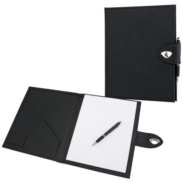 Black Wyoming Cowboys Classic Padfolio - Image 3