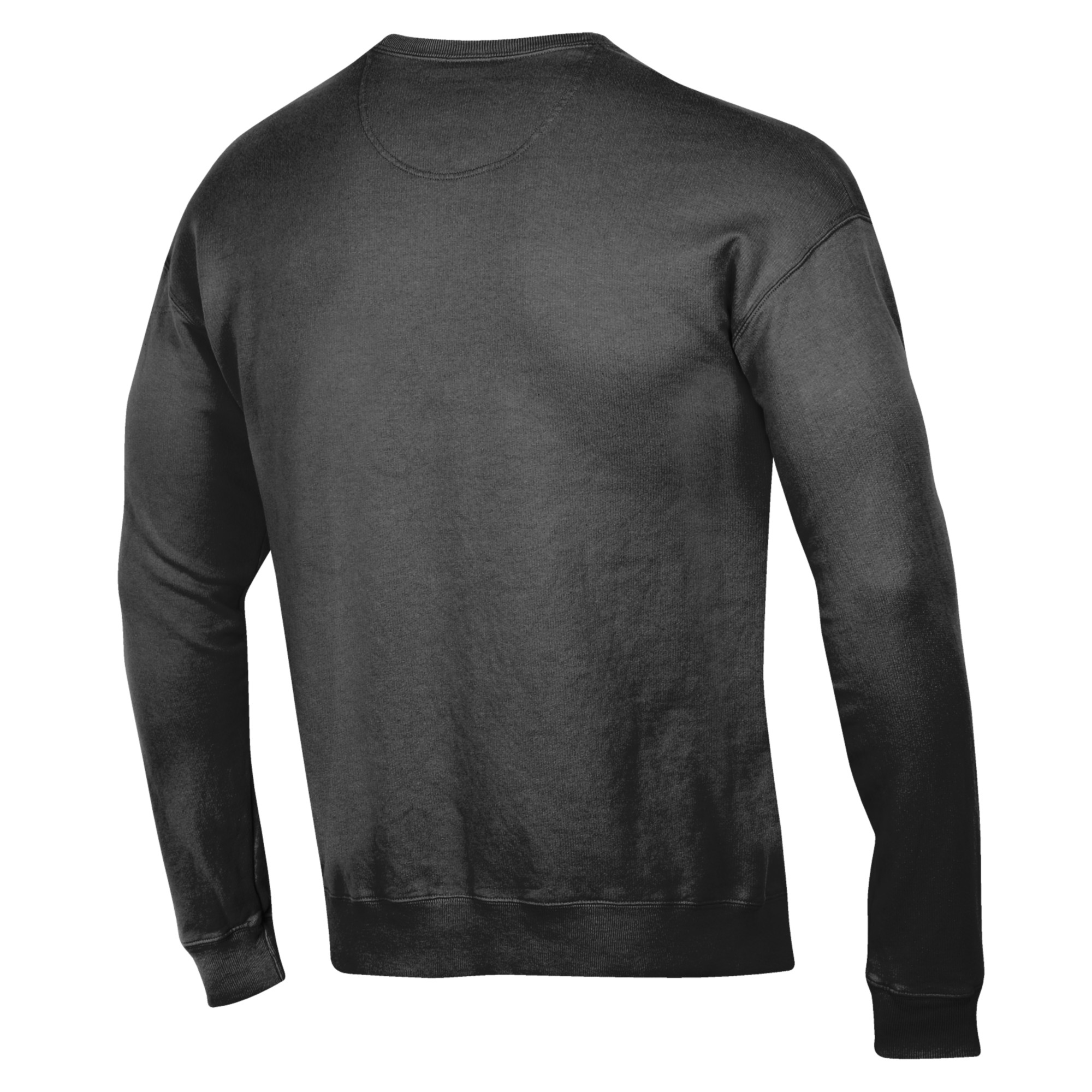 Men's ComfortWash Black Clark Atlanta University Panthers Team Stack Garment Dyed Crewneck Pullover Sweatshirt - Image 4