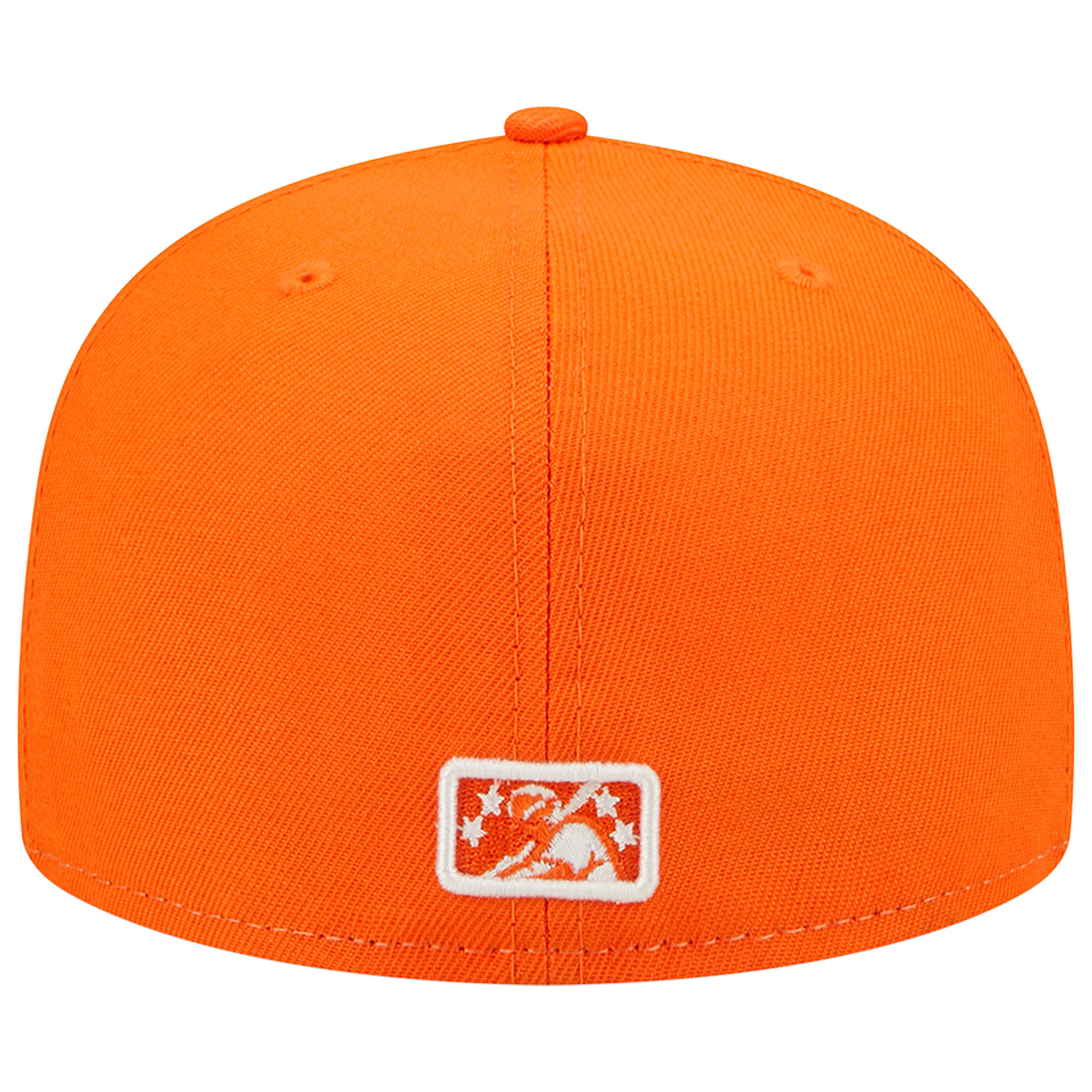 Men's New Era White/Orange Corpus Christi Hooks Theme Night 59FIFTY Fitted Hat - Image 10