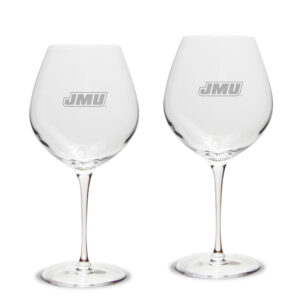 James Madison Dukes 2-Piece 22oz. Luigi Bormioli Titanium Robusto Wine Glass Set