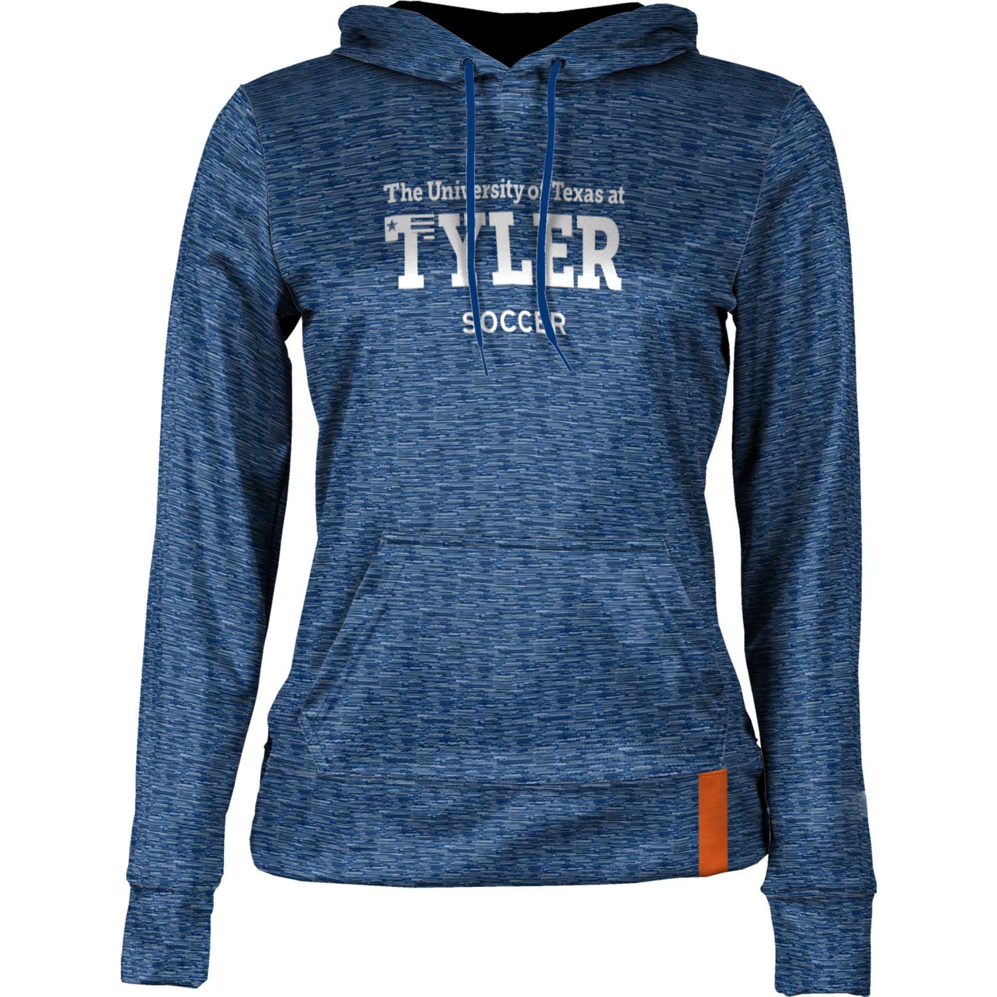 Women's Blue Texas Tyler Patriots Soccer Pullover Hoodie - Image 3