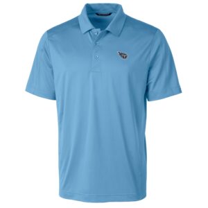 Men's Cutter & Buck Powder Blue Tennessee Titans Big & Tall Prospect Textured Stretch Polo