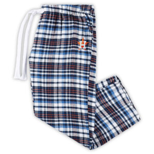 Women's Concepts Sport Navy Houston Astros Mainstay Flannel Pants