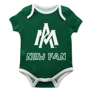 Infant Green Arkansas-Monticello Boll Weevils New Fan Bodysuit