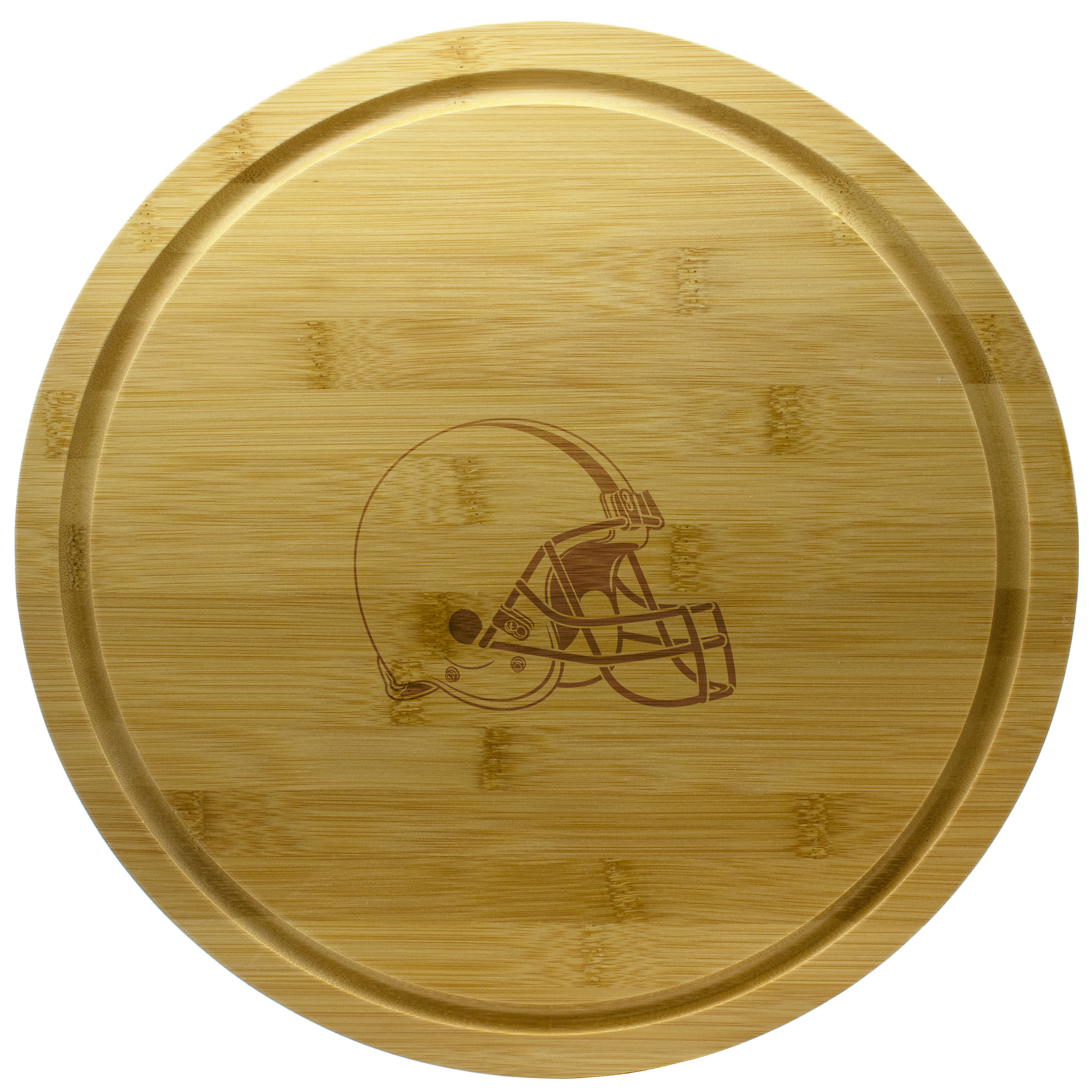 Cleveland Browns 13'' Rotating Bamboo Server