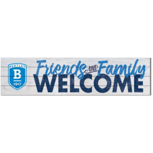Bentley Falcons 10'' x 40'' Friends & Family Welcome Sign