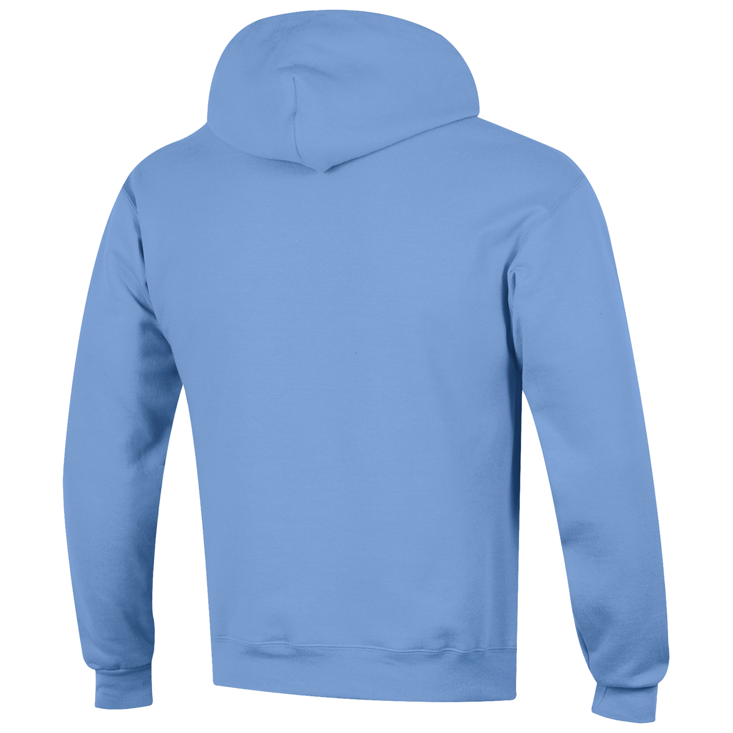 Men's Champion Carolina Blue North Carolina Tar Heels Stack Logo Lacrosse Powerblend Pullover Hoodie - Image 4