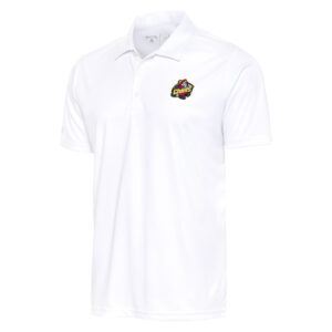 Men's Antigua  White Peoria Chiefs Big & Tall Tribute Polo