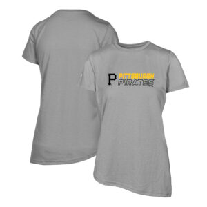 Women's Levelwear  Heather Gray Pittsburgh Pirates Birch Chase T-Shirt