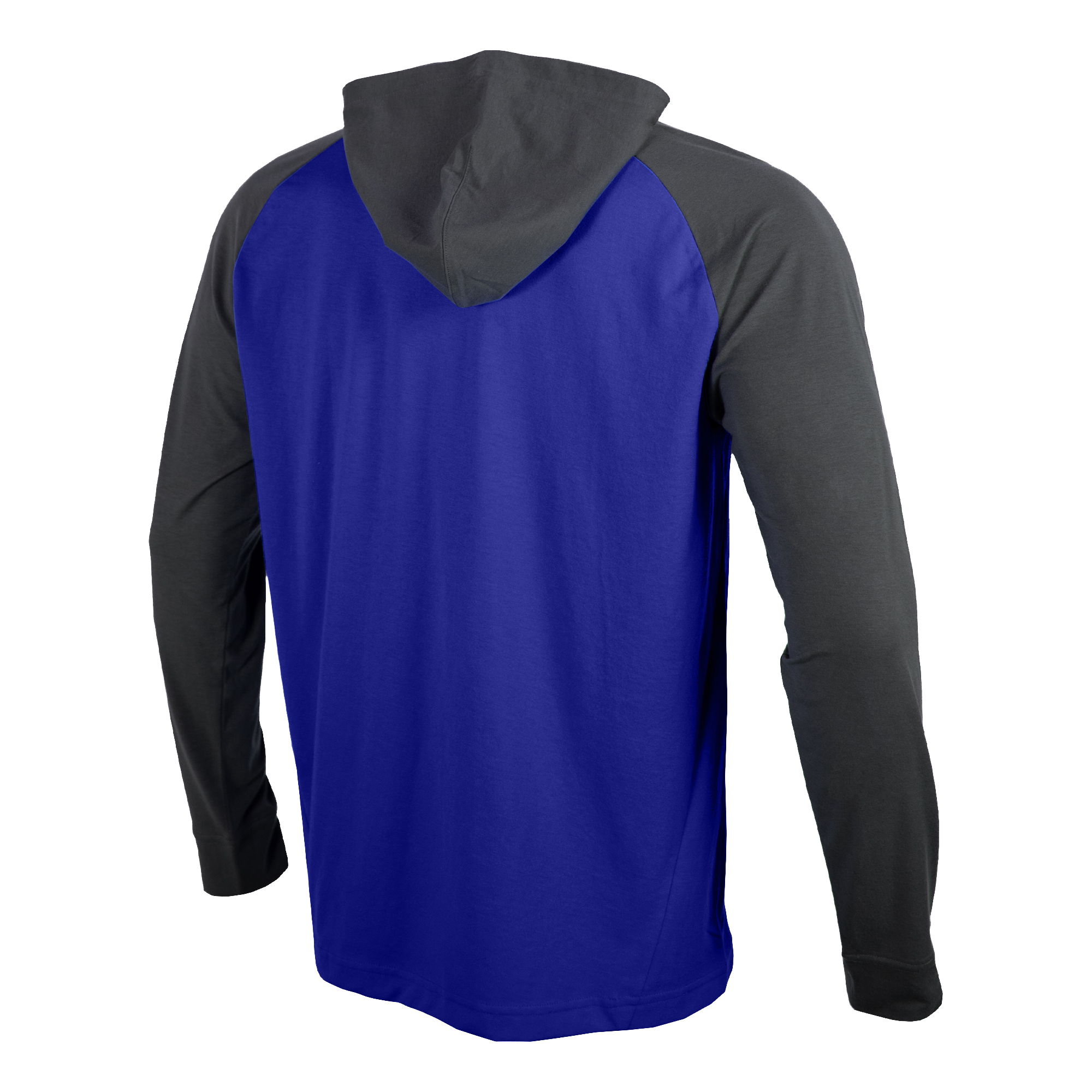 Men's Levelwear Royal/Charcoal Texas Rangers Uproar Farm Team Pullover Hoodie - Image 7