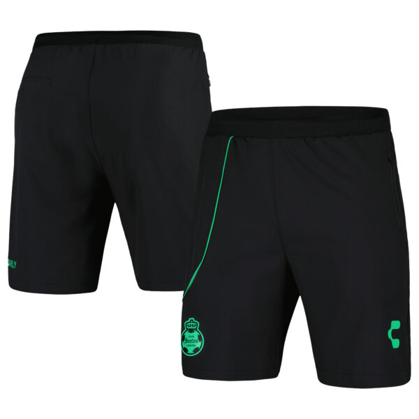Men's Charly  Black Santos Laguna Pocket Shorts - Image 2