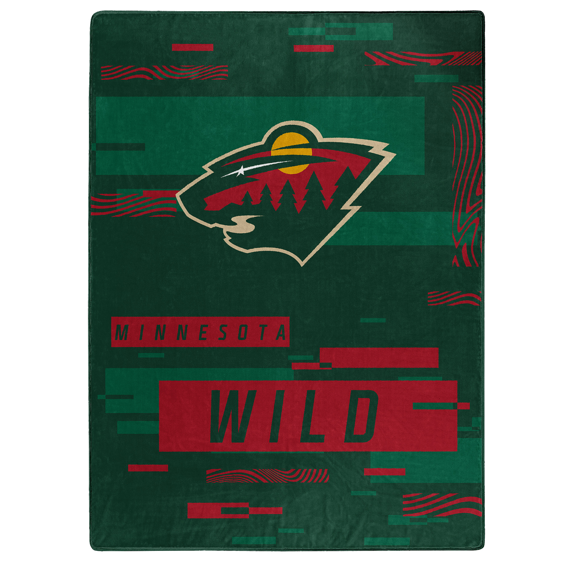 The Northwest Group Minnesota Wild 50" x 60" Digitize Raschel Throw Blanket