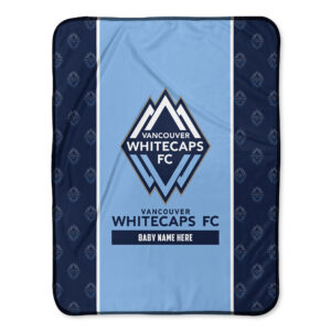 Chad & Jake Vancouver Whitecaps FC Icon 30" x 40" Personalized Baby Blanket
