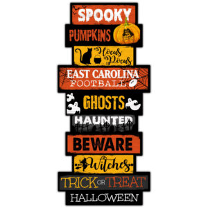 ECU Pirates 24'' Halloween Celebration Stack Sign
