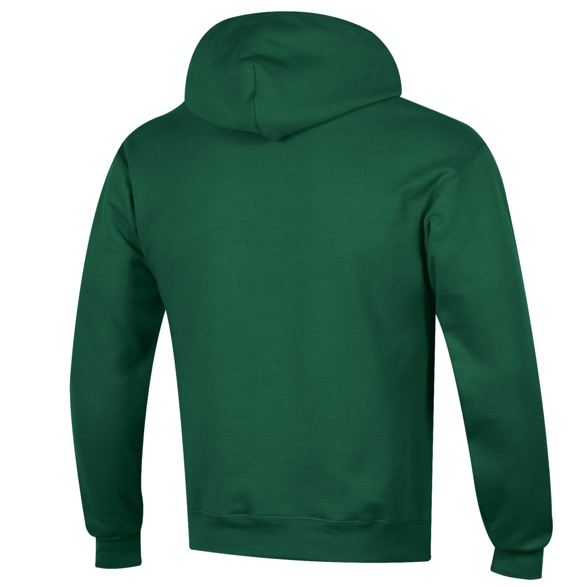 Men's Champion Green NDSU Bison Stacked Logo Volleyball Eco Powerblend Pullover Hoodie - Image 4