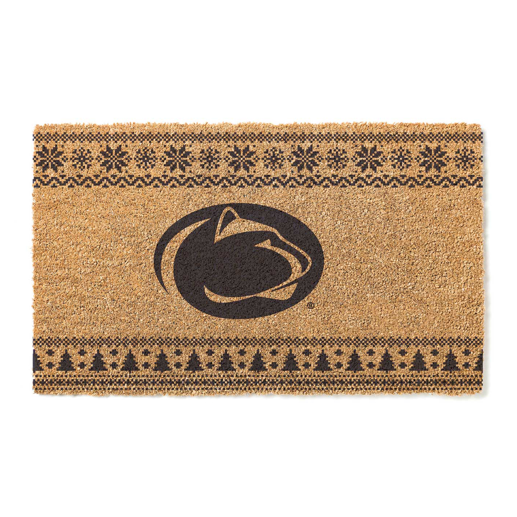 Penn State Nittany Lions 18" x 30" Holiday Coir Doormat