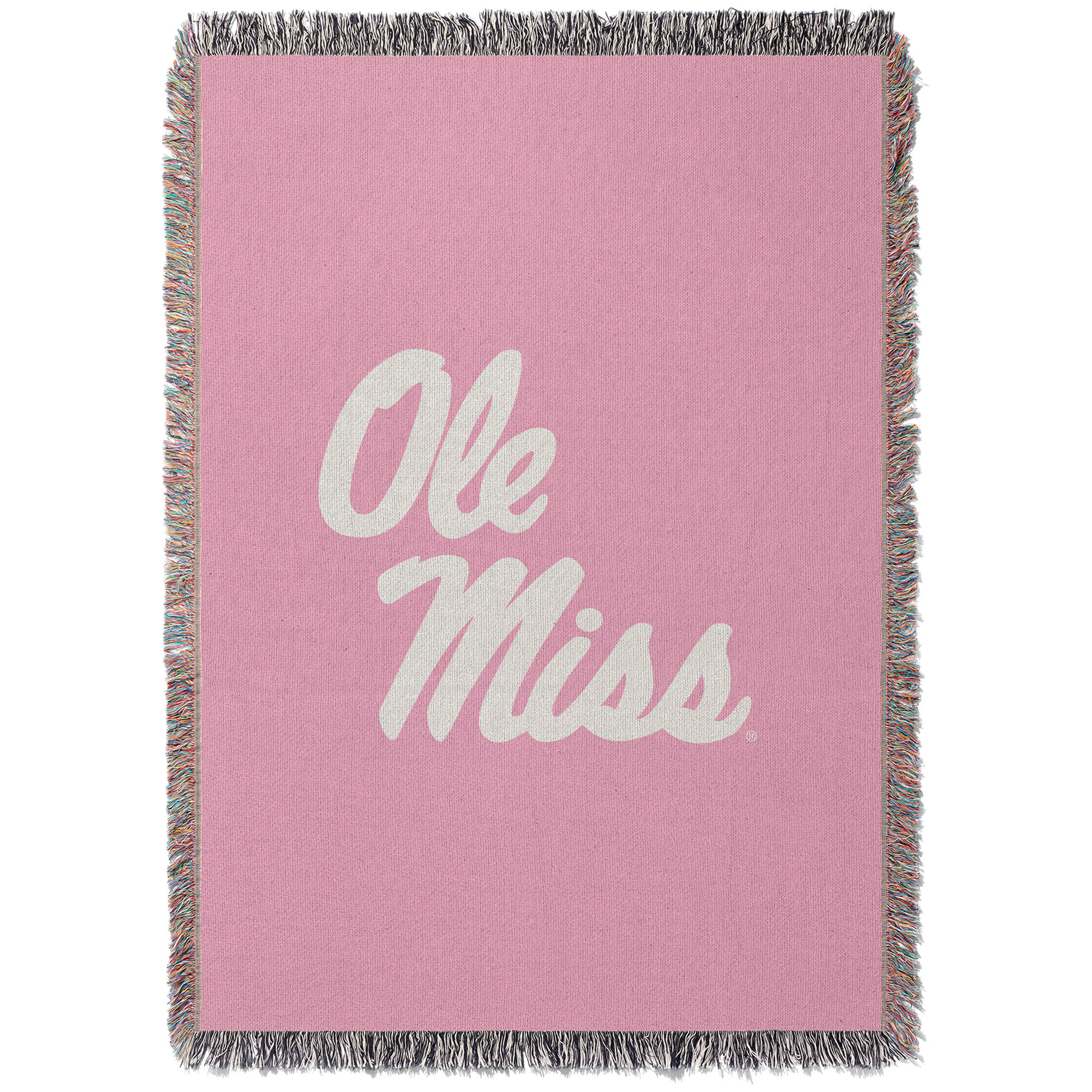 Chad & Jake Ole Miss Rebels Woven Blanket - Image 2