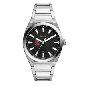 Men's Fossil Santa Clara Broncos Everett Stainless Steel Watch